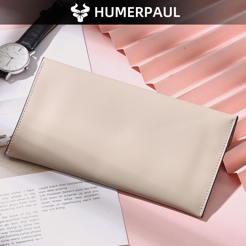 Humerpaul Ladies Thin Wallet Can Hold Multiple Large Banknotes Can Hold Mobile Phones Bank Cards Passport Books