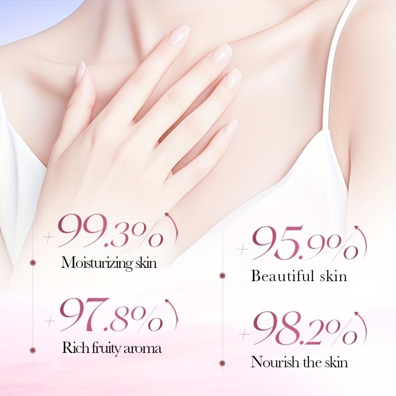 180g Strawberry Body Lotion, Containing Plant Squalane - Moisturizing and Hydrating Ice Cream Texture, Niacinamide and Glycerin, Strawberry Skin Care