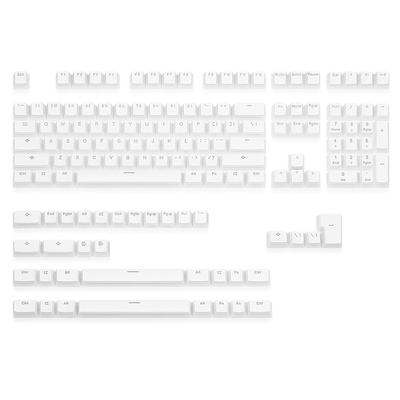 Happy Balls PBT Pudding Keycaps Backlit Cherry MX Keycap Set Doubleshot OEM Profile Translucent Keycap Puller US UK Layout 61 68 84 87 104 108 MX