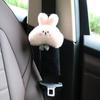 Headrest Pillow Detachable Comfortable Rabbit Shape Car Neck Waist Shoulder Protective