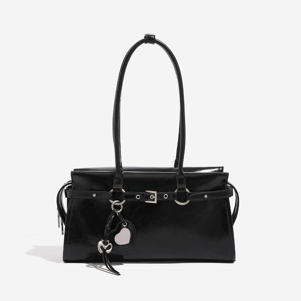 Ballet Heiress Red Sweet and Cool Armpit Bag, French Stick Bag, Bride's Wedding Bag, Winter New High-end Handbag, Shoulder Bag