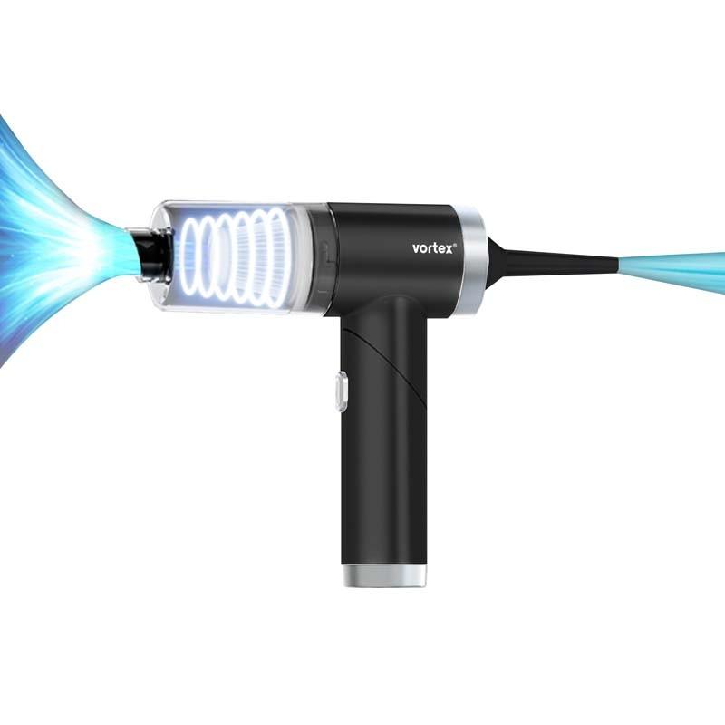 Aspirateur à Main Pliable Noir Crc100_black De Vortex