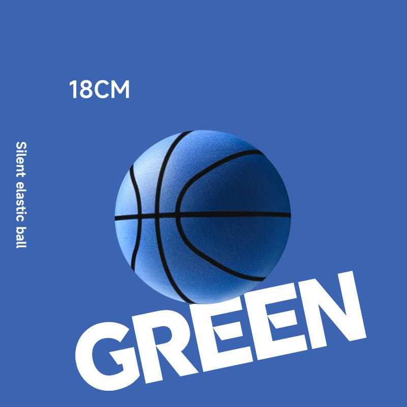 18/21/24Cm Odbijająca Niema Piłka Halowa Cicha Koszykówka Z Obręczą Wysokoelastyczna Lekka Mini Koszykówka Prezenty Dla Dzieci