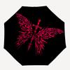 1pc Butterfly Sword Automatic Open/Close Umbrella, Windproof, Folding Compact Umbrella with Lightweight Design for Women/Men033