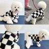 Pet Checkerboard Fleece Teddy Bichon Pomeranian Schnauzer Yorkshire Terrier Small Dog Cat Dog Clothes