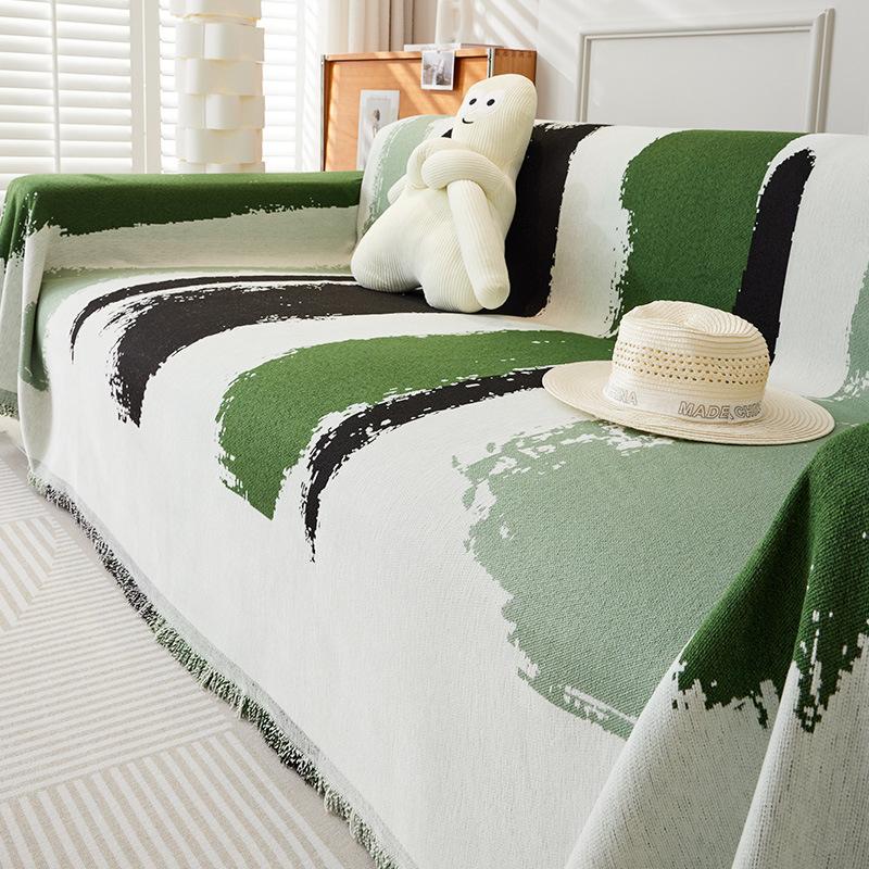 

Полотенце для дивана Four Seasons, универсальное покрытие для дивана с защитой от царапин, пылезащитный чехол для диванной подушки, ткань с полным покрытием, полотенце, одеяло 180*130