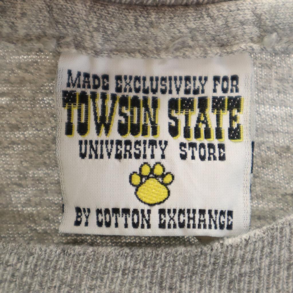 TOWSON STATE 90s Made in USA Old football Short sleeve T-shirt Men's Used