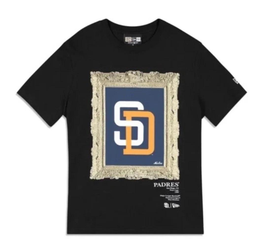 San Diego Padres New Era Curated Customs Cooperstown Collection T-Shirt XL RARE! M