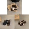 Roma Flat Sandals For Women Summer Fashion Pu Hollow Out Beach Shoes