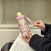 BPA Free Portable Straw Cup Large Capacity Drinking Bottle With Tea Infuser  School