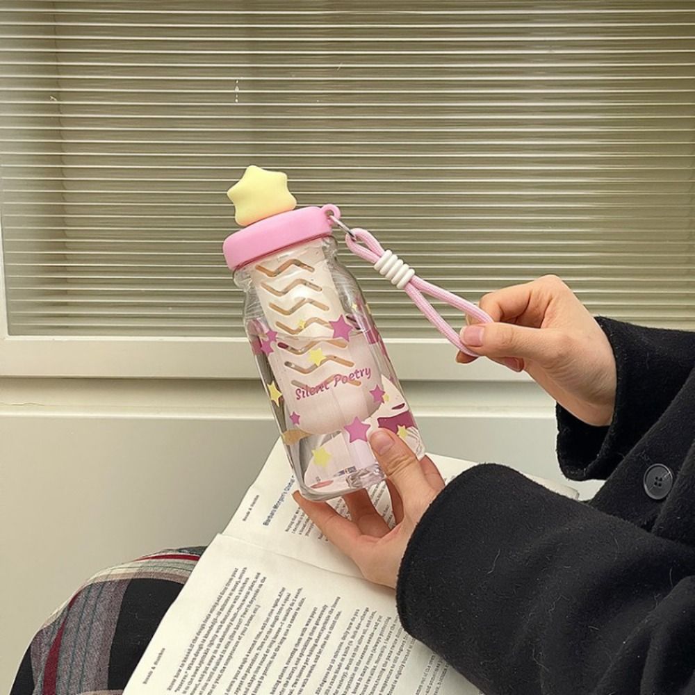 BPA Free Portable Straw Cup Large Capacity Drinking Bottle With Tea Infuser School