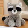Elefante seduto simulato bambola panda giocattolo di peluche bambola tigre giraffa bambola calmante per bambini