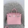 Togo primo strato pelle di mucca borsa platino motivo litchi fibbia argentata borsa a mano serratura di alta gamma borsa a tracolla messenger in pelle da donna