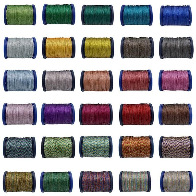6-Strand Wax Gold Thread Color Gold Wax Line Macrame Woven DIY Bracelet Necklace Pack Stone Braid Rope Wire Can Be Sintered