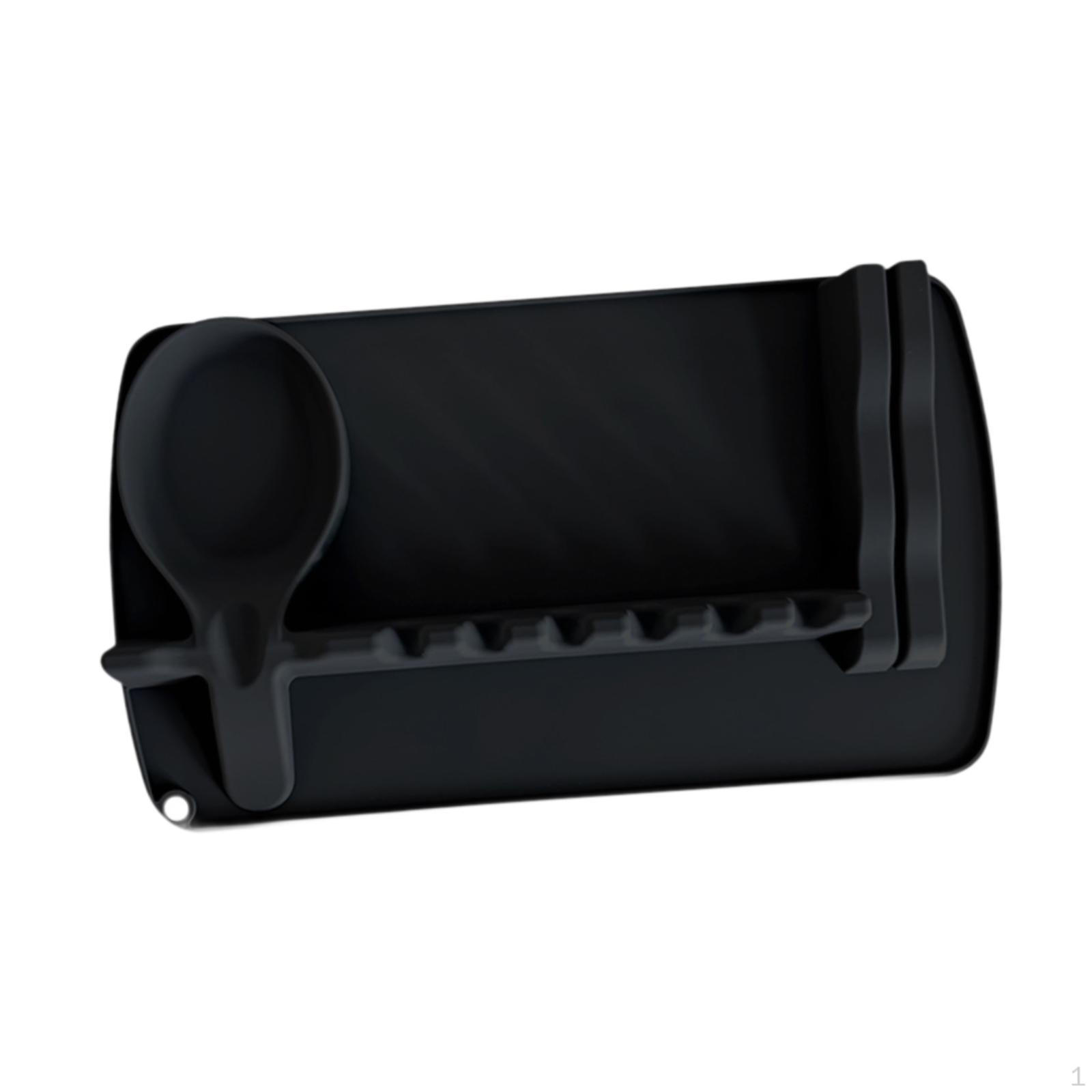 

Silicone Utensil Rest Spoon Holder for Stove Individual Slots