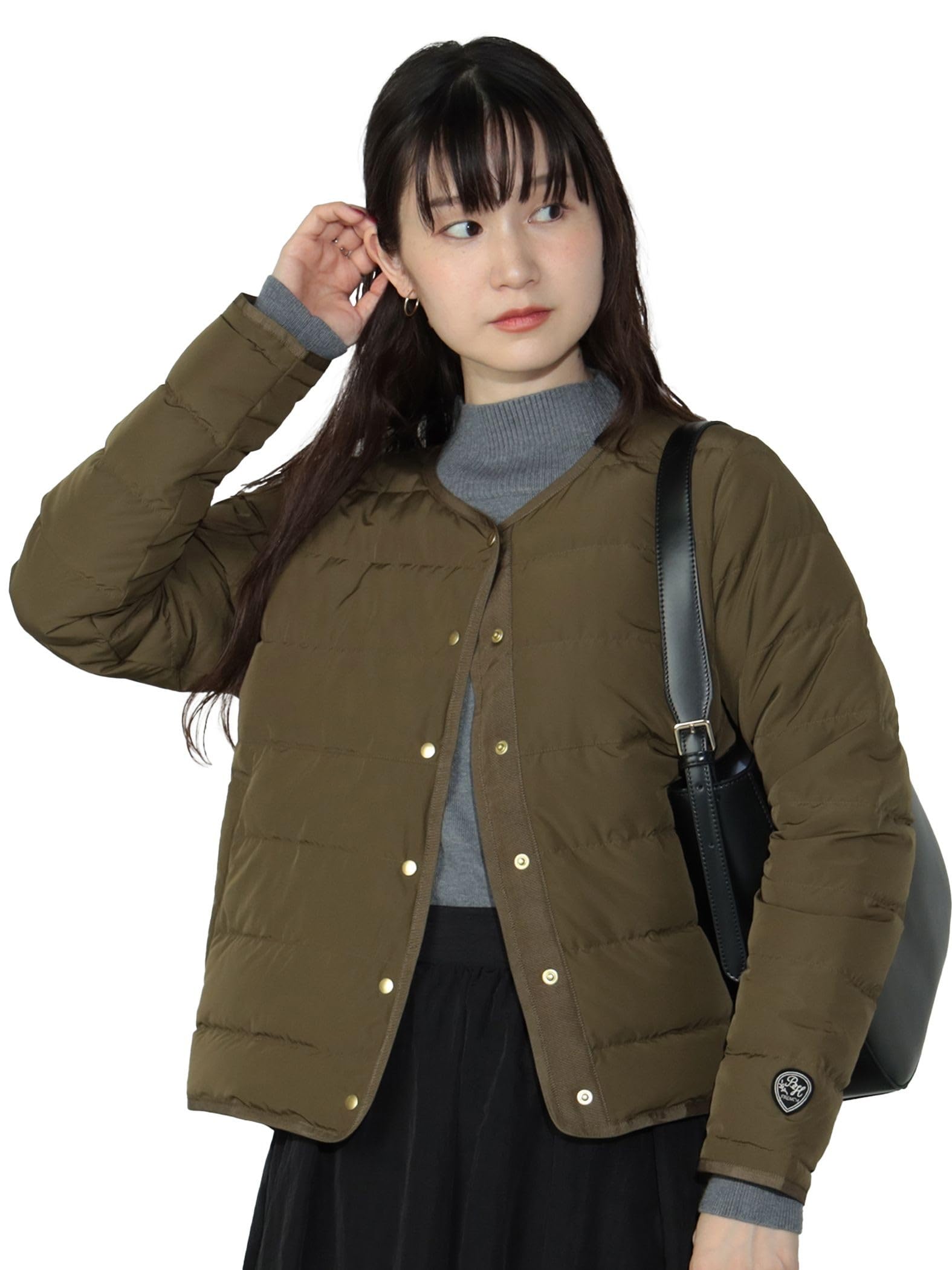 

Beams Heart French Short Down Size S Women s Jacket, Olive, оливковый