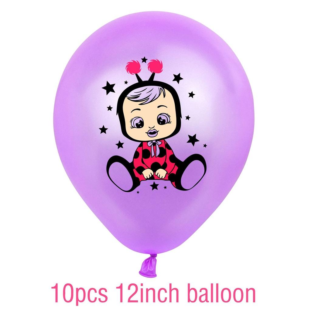 Birthday Theme Party Banner Cake Topper Balloon Baby Gift