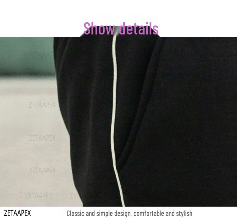 Plus Size Girls' Fleece Sweatpants - Loose, Casual Sportswear for Spring, Autumn, Winter