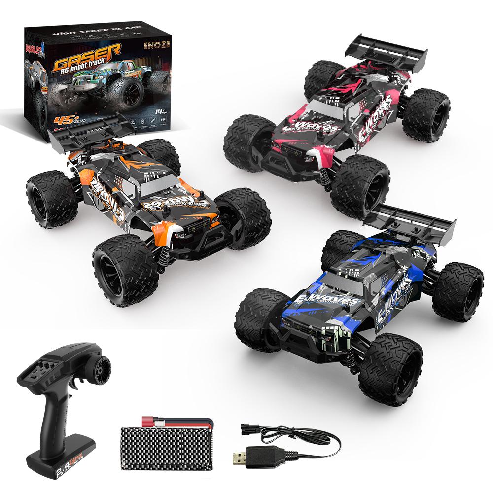 45KM/h High Speed RC Toy Truck - 1:14 4WD 4x4 Off Road Drift Racing - Super Brushless Waterproof Remote Control Car