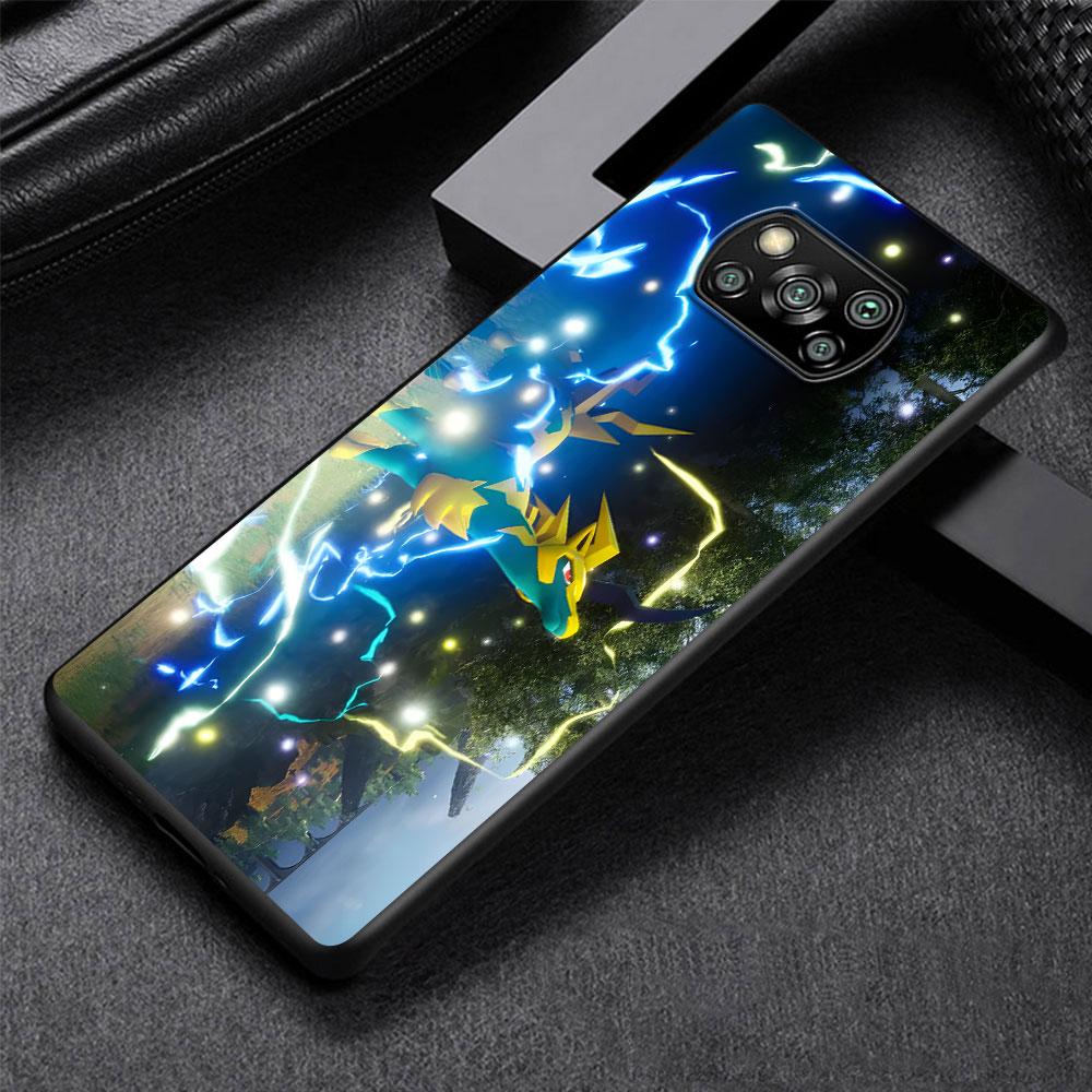 Cute Palworld Game Case for Xiaomi Poco M5s X3 NFC F3 X5 M4 M3 Pro Black Silicone Soft Phone Cover Coque