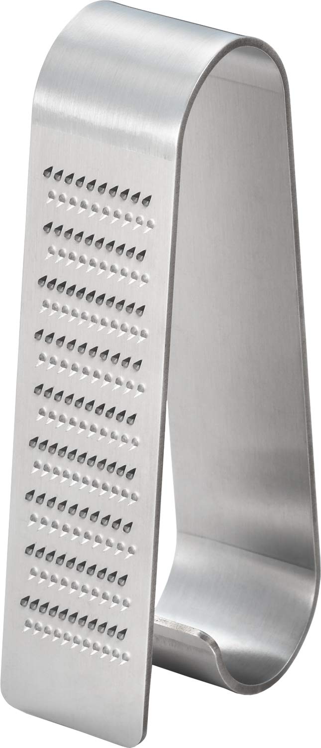 Yoshikawa EAtoCO Oros Handy Grater Made in (Stainless Steel, Japan, AS0042)