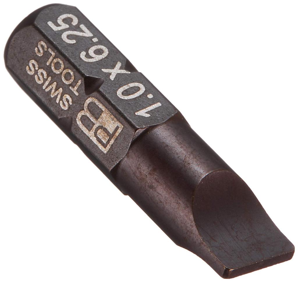 PB SWISS TOOLS Slotted Bit C6-135-4 (Short)