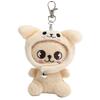 Stray Kids Cartoon Animal Plush Doll Pendant With Soft Water Crystal Fabric For Gift