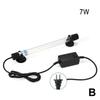 Lampada Sterilizzatrice a Luce UV Sterilizzatore Ultravioletto Sommerso Disinfezione Acqua per Acquario Serbatoio Pesci Stagno 5W 7W 9W 11W 13W