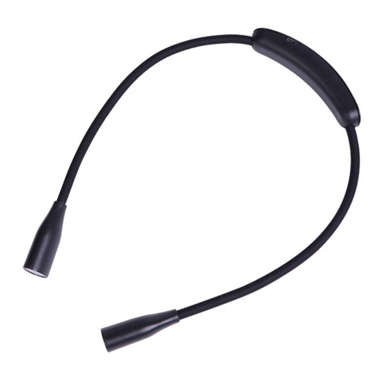 Versatile Neck Book Light LED Neck Reading Light With Adjustable Brightness,Soft Grip Pad,For Reading & Crafting