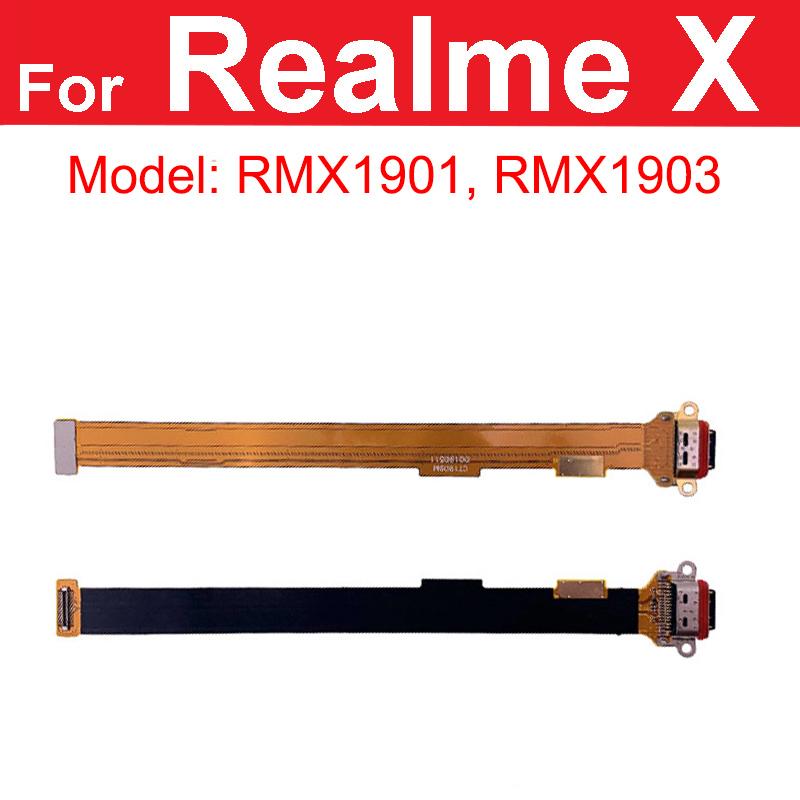 USB Charging USB Charger Dock Connector Flex Cable For Realme 1 5 Q X X2 X50 X7 XT 730G Pro 5G X3 Super Zoom