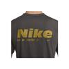 Nike Logo Quick-Dry Crew Neck T-Shirt Men Tops Gray HV4882299