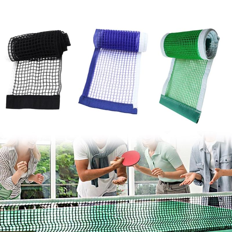 Schnell aufzubauendes Tischtennisnetz Platzsparendes Tischtennisnetz Höhenverstellbar für Outdoor-Aktivitäten