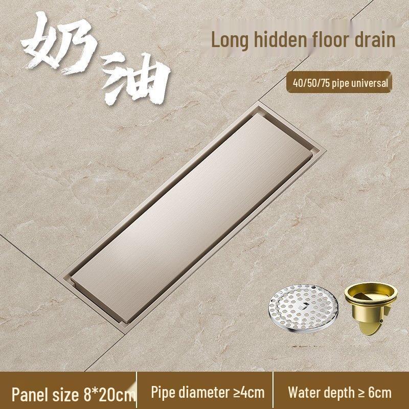 MDNG Invisible High-Flow Floor Drain with Gravity Core