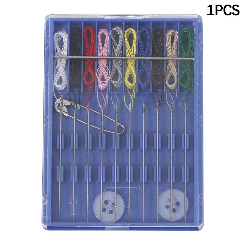 

Мини-набор для шитья из 10 цветных ниток, одноразовые сумки для хранения пуговиц, швейный инструмент, портативный, для рукоделия, для дома и путешествий 1PC