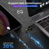 USB Cable Braided Nylon Data Cable Fast Charging Mobile Phone Charger Wire USB Micro USB Cable