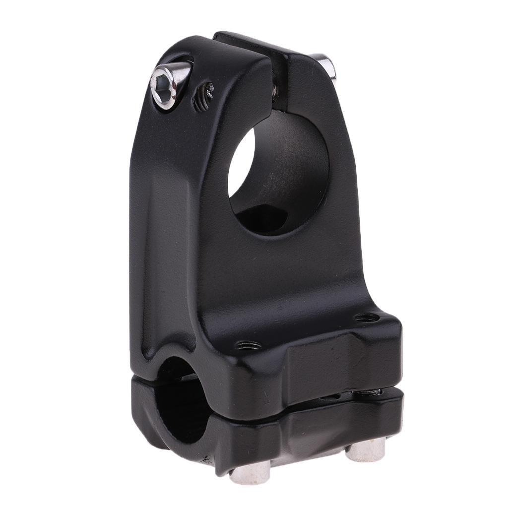 

Durable Aluminum Alloy BMX Handlebar Stem Extension Power Adapter for Mountain Bike Parts Road Cycling чорний