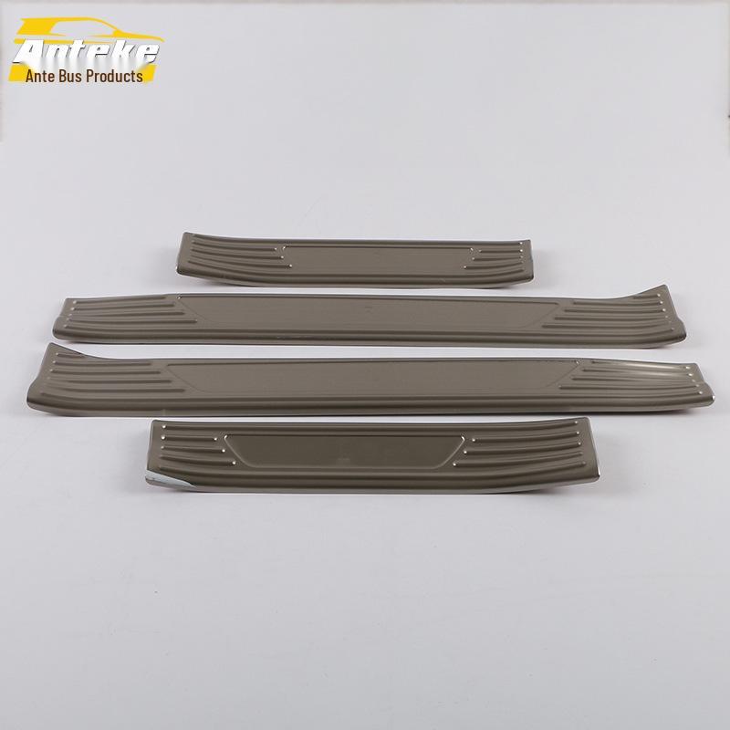 2020 Jetour X70 Stainless Sill Trim & Bumper Trunk Pedal Sticker