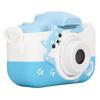 Kids Camera HD Video Dual Camera Built in Games Multi Mode Filter Blue Cute Cartoon Mini Digital