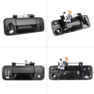 Rear Tailgate Handle Back Door Handle for Toyota Tundra 2007 2008 2009 2010 2011 2012 2013 Texture Black 69090-0C050 690900C050