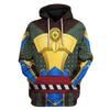 Fighting Game Mortal Kombat Men Hoodie3D Print Oversized Pullover Sweatshirt Fashion Casual Sudaderas Kid Hoodie Women Hoodie