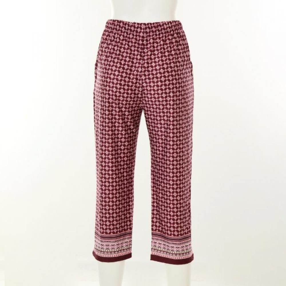 Venus Stretchy Soft Border Print Loungewear Pants Vepa110w