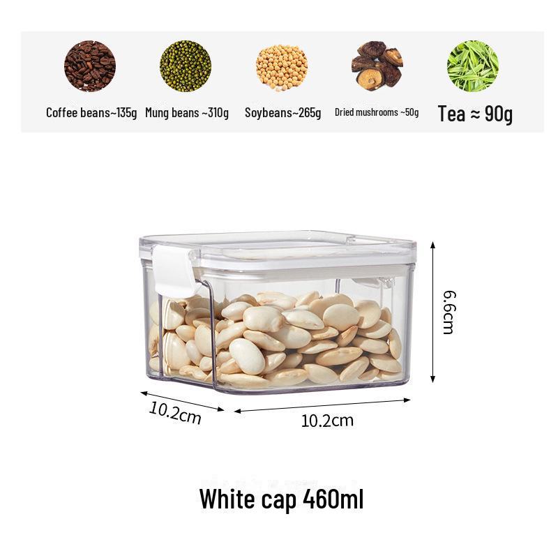 Kitchen Food-Grade Transparent Plastic Sealed Pickle and Grain Storage Jar