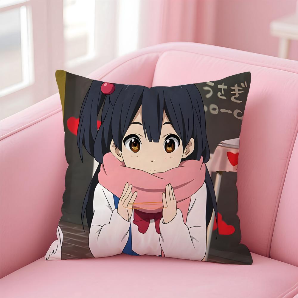 Anime T-Tamako M-Market Cushion Cover Home & Car Multi-Scene Pillow Cover - Reversible, Soft & Durable for Daily Use