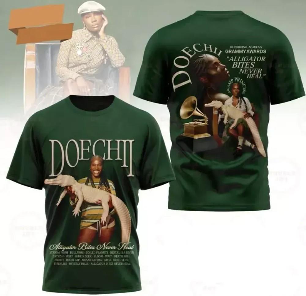 Hot Doechii Tour 25 Gift Funny Unisex S-235XL 22D623 Unisex T-Shirt S