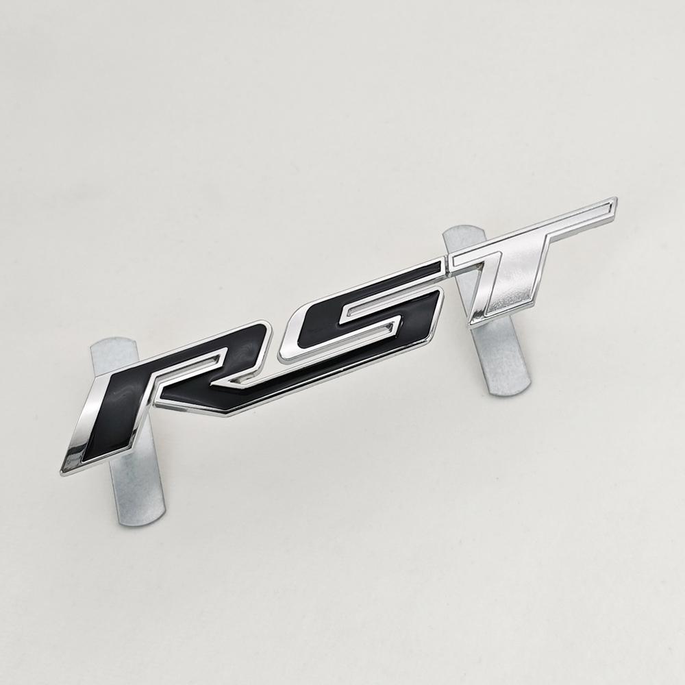3D kovová samolepka na auto Znak RST Emblem přední mřížky Odznak kufru blatníku Pro Chevrolet Tahoe Silverado Suburban Colorado Příslušenství
