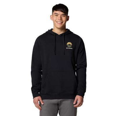 Columbia Trek Graphic Hoodie, Mens Black Sweatshirt