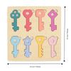 Wooden Locks Keys Montessori Educational Toy Fine Motor Skills Training Toy  Parish Activities