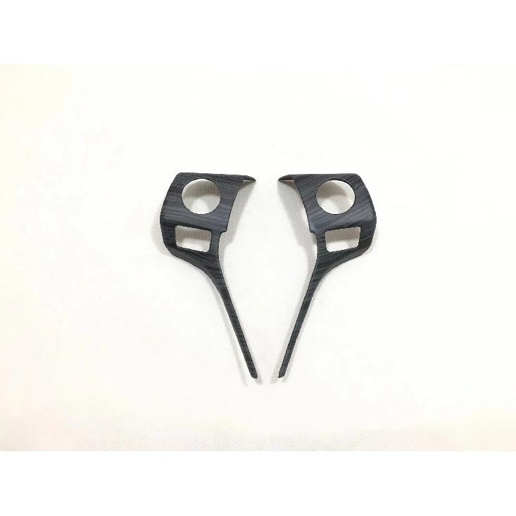 For Toyota RAV4 2014 2015 2016 2017 2018 ABS Chrome Steering Wheel Buttons Cover Trim Decoration Sticker Car Styling Accessories