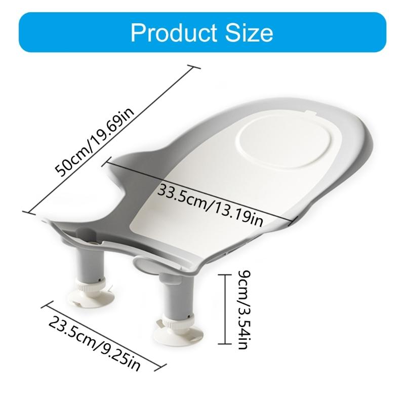 Baby Badewanne Hilfe Tragbare Säuglingsbadstütze Einfache Reinigung Baby Po Waschgestell für Aufsatzbecken Badewanne Tägliche Nutzung