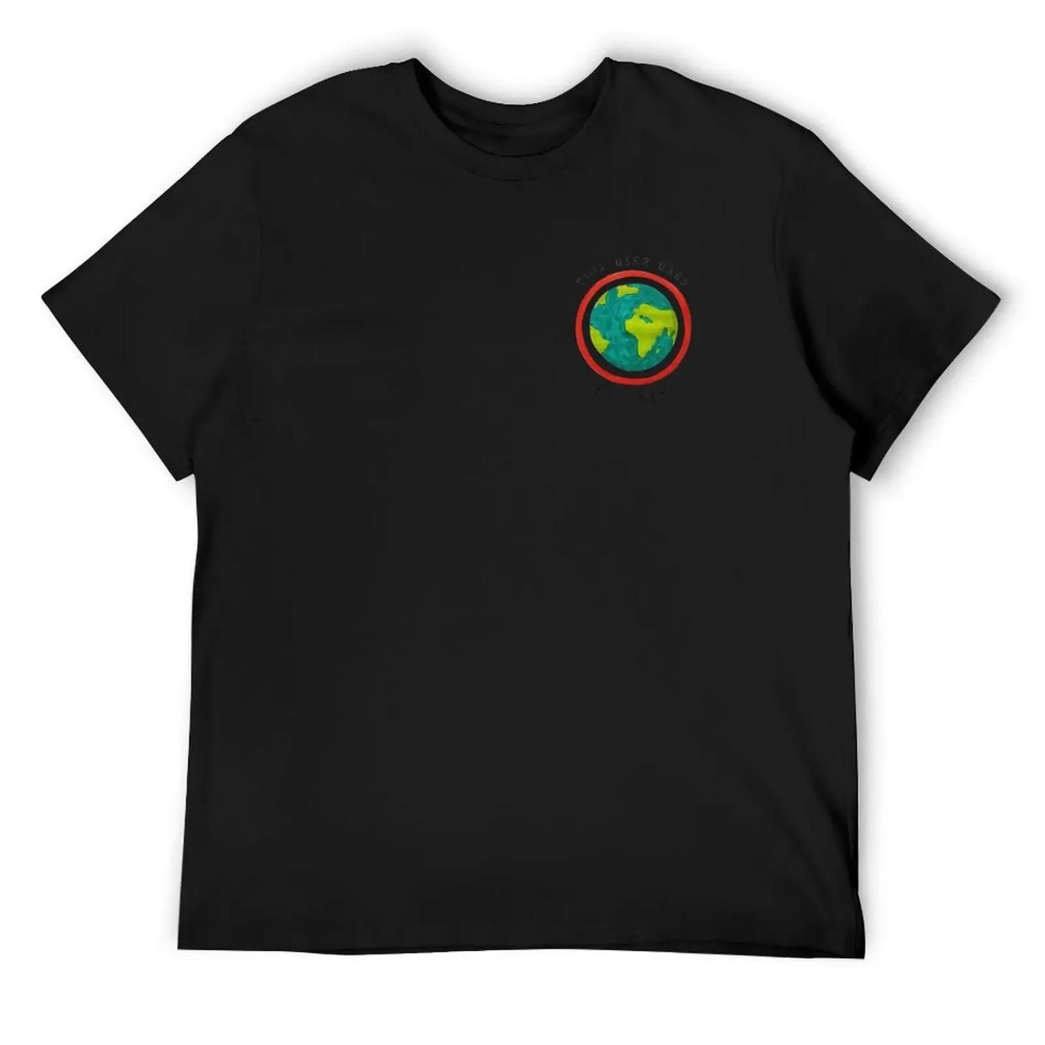 Ecosia User Logo T-Shirt shirts graphic tee oversizeds for a boy new edition men tshirt S